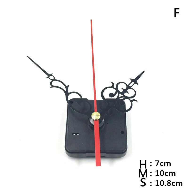 1 Set Hanging DIY Quartz Watch Silent Wall Clock Movement Quartz Repair Movement Clock Mechanism Parts Clock Parts with Needles