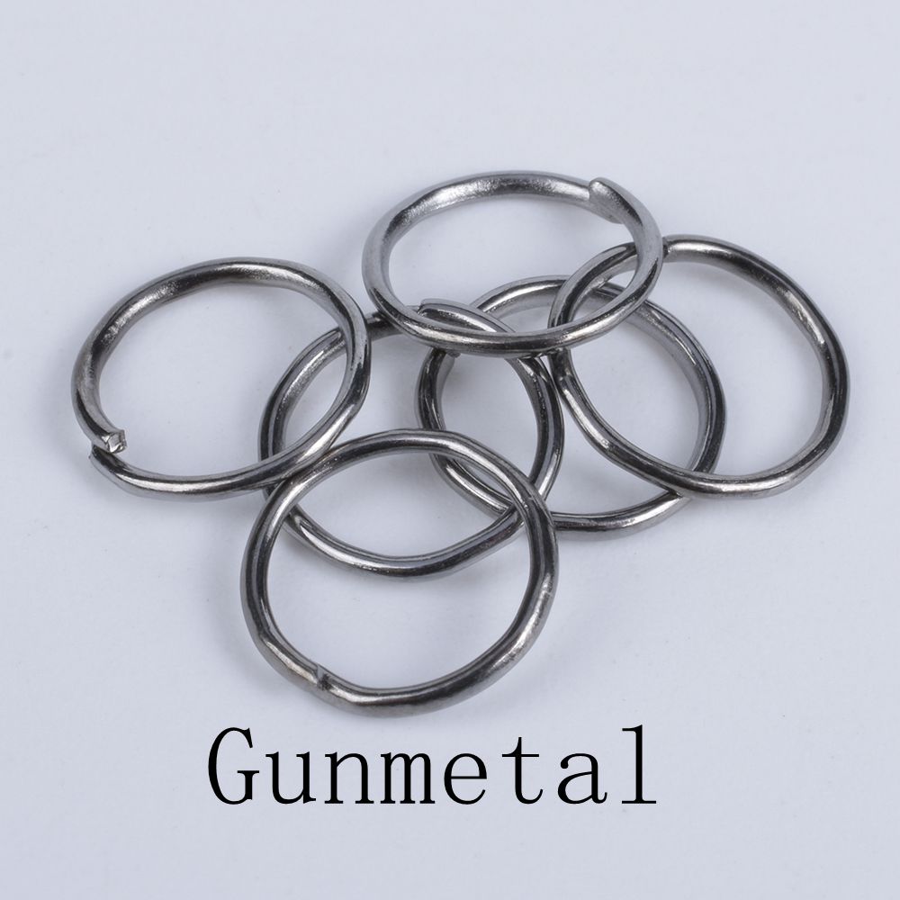 100-200Pcs 3-12mm Single Loop Open Jump Rings Diy Jewelry Making Accessories Split Rings Connectors For Jewelry Making Supplies