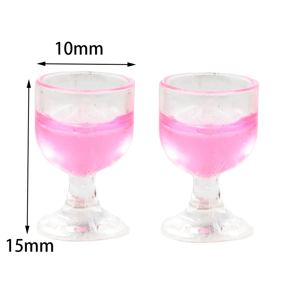 1/12 Dollhouse Miniature Beer Mug Mini Lemon Cup Drinks Toy for ob11 bjd  Blythe Decoration Doll House accessories