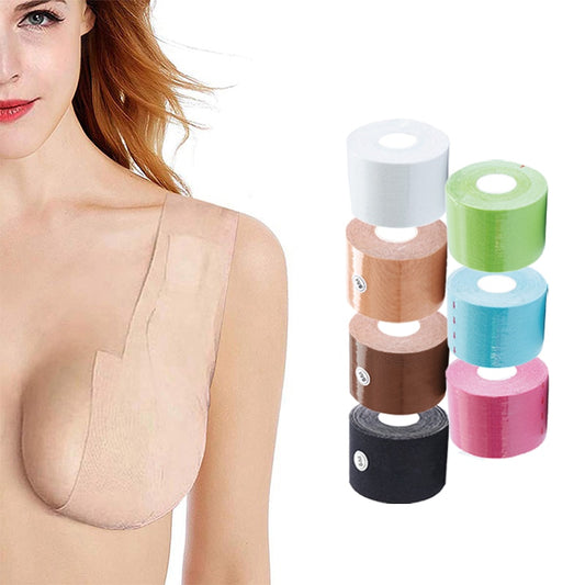 1 Roll 5M Women Breast Nipple Covers Push Up Bra Body Invisible Breast Lift Tape Adhesive Bras Intimates Sexy Bralette Pasties